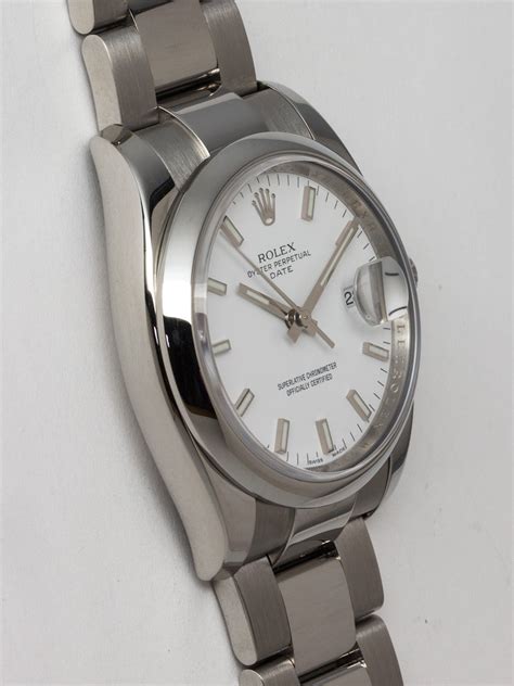 Rolex Steel Date Caseback 2330 for model 115200 FCD11681